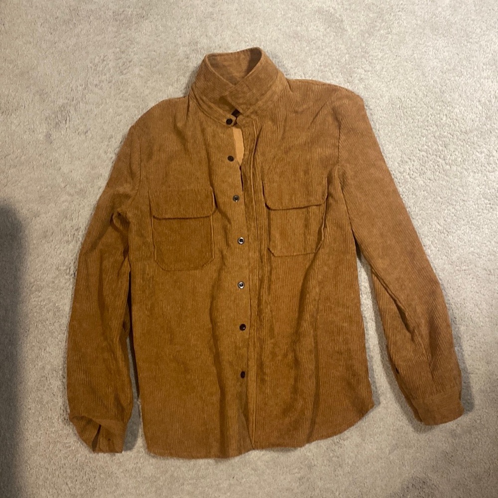 Brown Corduroy Coat